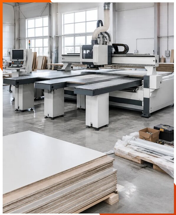 Поставка раскроечных центров с ЧПУ в Березниках